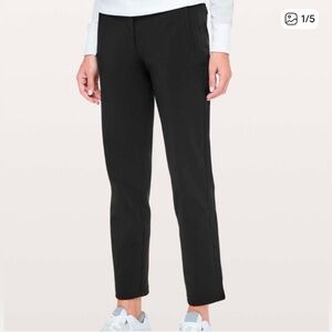 Lululemon On The Move Pant‎ Size 2 *28" in black business casual office